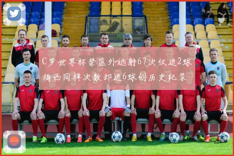 C罗世界杯禁区外远射67次仅进2球梅西同样次数却进6球创历史纪录