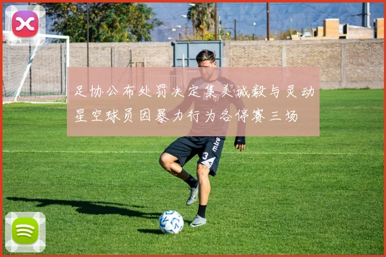 足协公布处罚决定集美诚毅与灵动星空球员因暴力行为各停赛三场